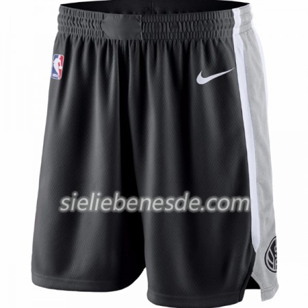 San Antonio Spurs Schwarz Nike Herren Kurze Hose Swingman
